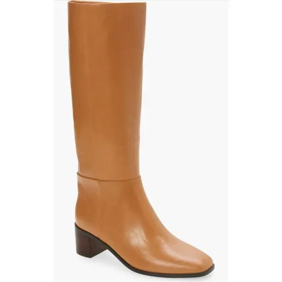 MADEWELL The Monterey Leather Knee High Tall Boot - Picture 1 of 15